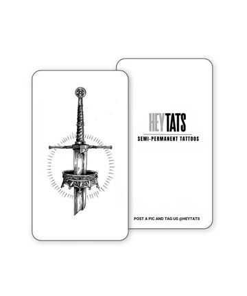 Shadow Blade - Semi Permanent Tattoo