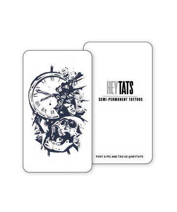 Shatered Time - Semi Permanent Tattoos