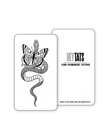 Venom And Wings – Semi Permanent Tattoo
