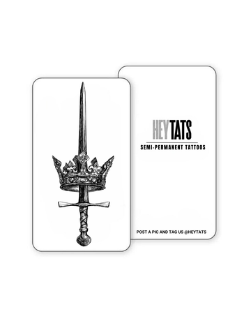 Gladiator - Full Back - Semi Permanent Tattoo