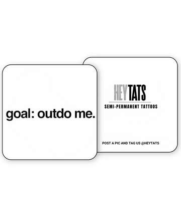 Goal - Semi Permanent Tattoo