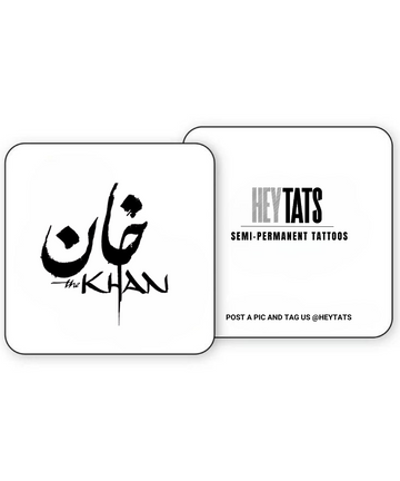 Khan – Semi Permanent Tattoo