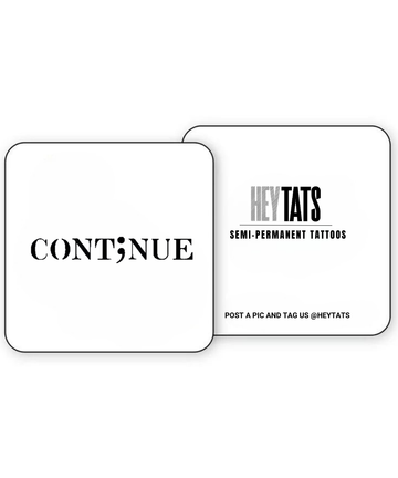 Continue – Semi Permanent Tattoo