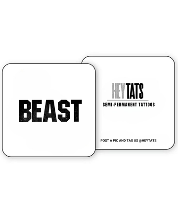 Beast – Semi Permanent Tattoo