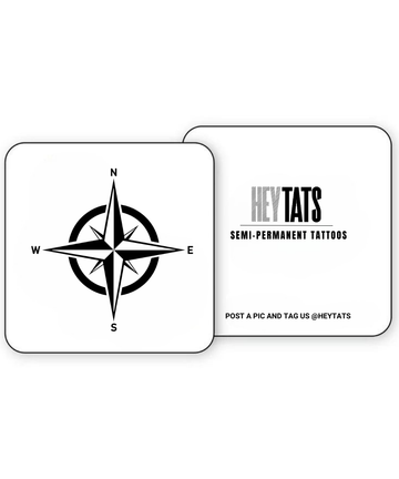 Compass – Semi Permanent Tattoo