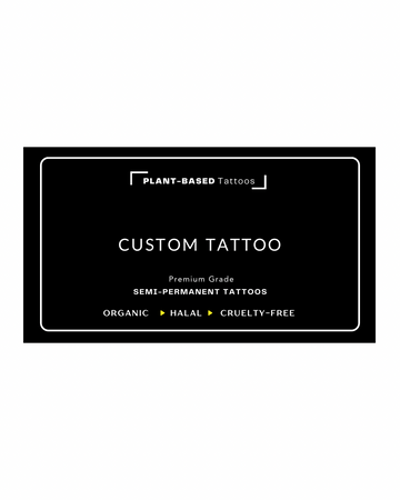 Text - Custom Semi-Permanent Tattoo