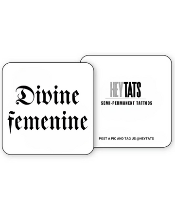 Divine Feminine – Semi Permanent Tattoo