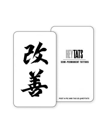 Kaizen – Semi Permanent Tattoo