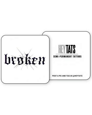 Shattered Faith – Semi Permanent Tattoo