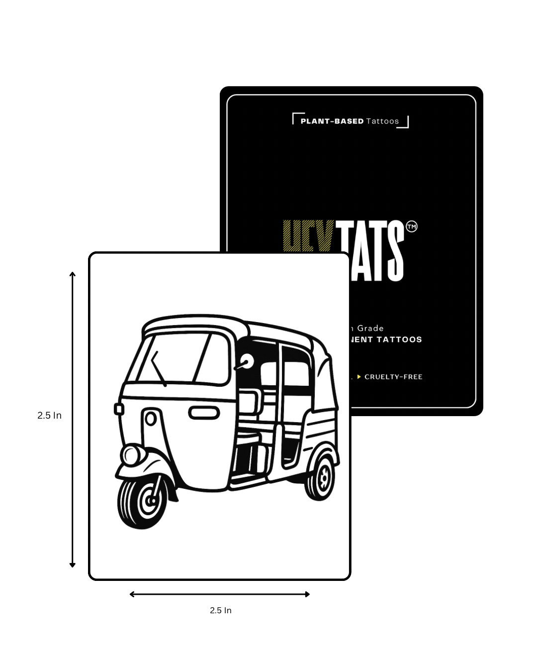 TUk - TUK Chaos - Semi Permanent Tattoo