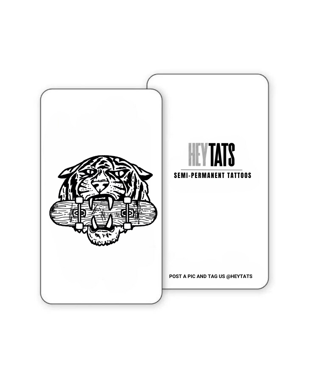 Tigertall Slide - Semi Permanent Tattoos