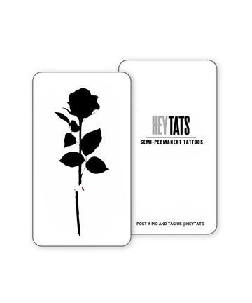 A Simple Rose  - Semi Permanent Tattoos