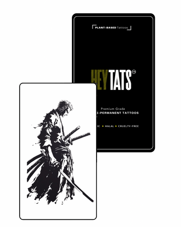 Lone Samurai — Semi-Permanent Tattoo