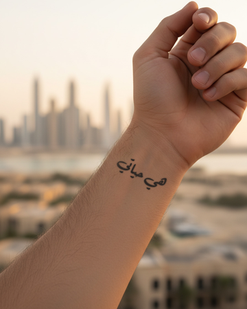My Love: Eternal Devotion — Semi-Permanent Tattoo