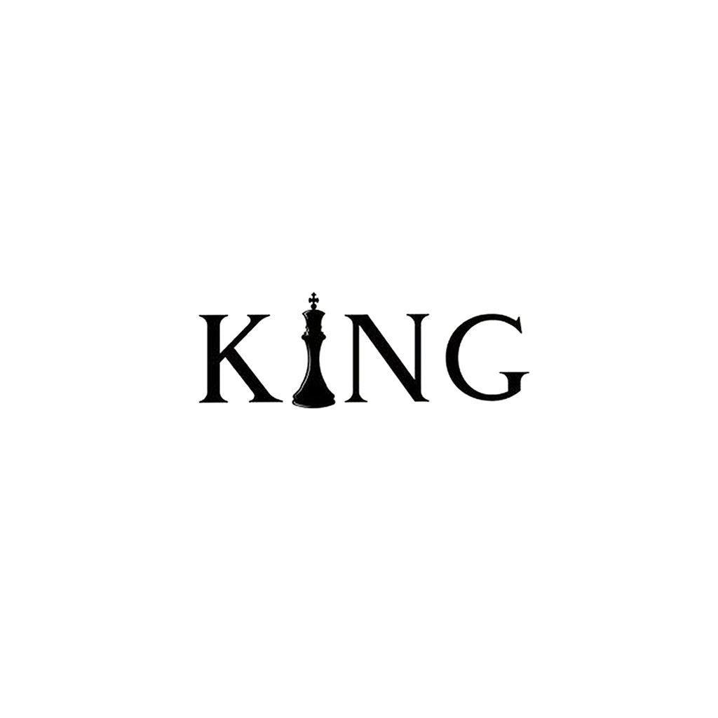 King – Semi Permanent Tattoo