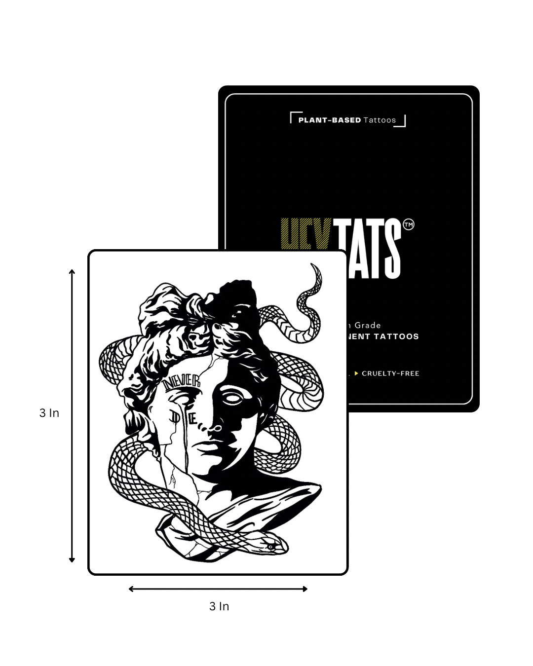 Medusa’s Oath  - Semi Permanent Tattoo