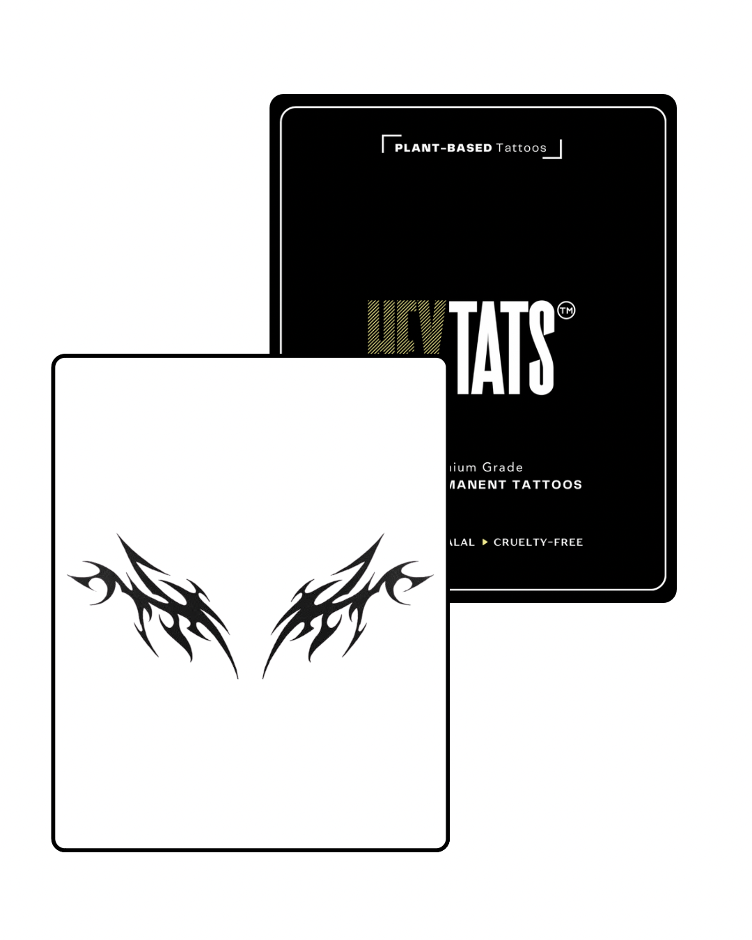 Dual Flame — Semi-Permanent Tattoo