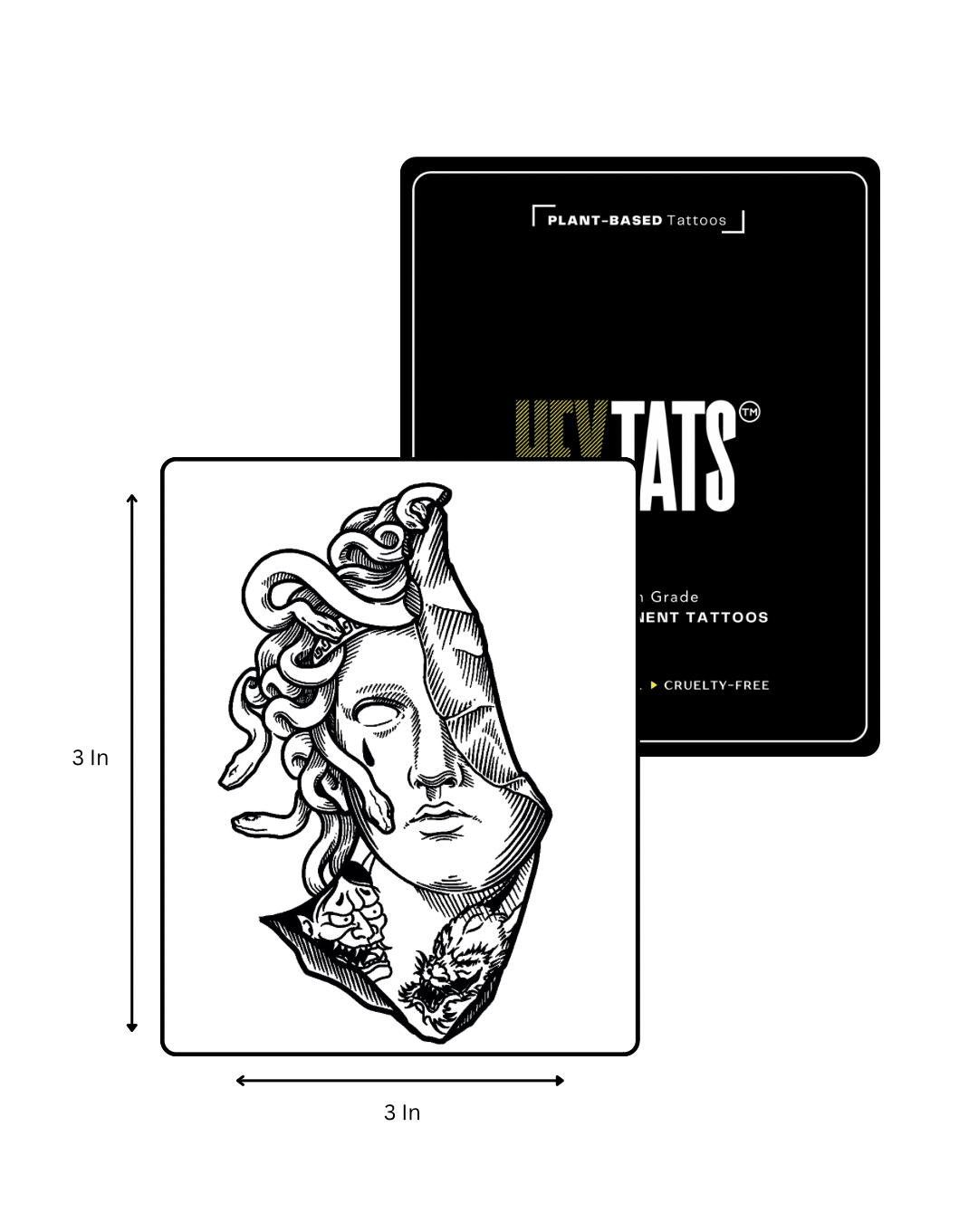 Medusa’s Remains - Semi Permanent Tattoo