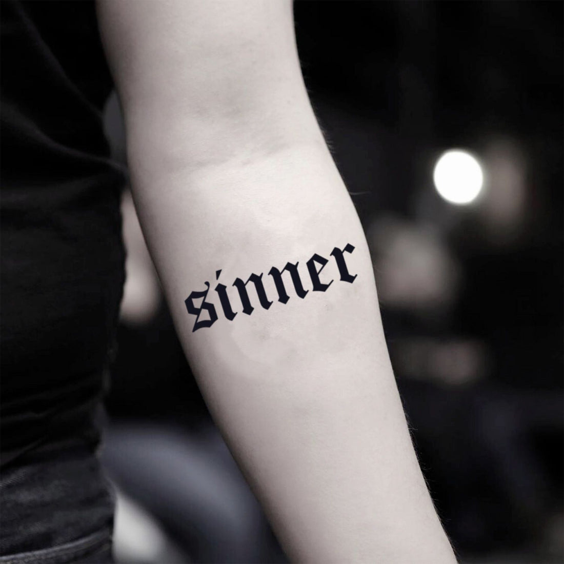 Sinner – Semi Permanent Tattoo