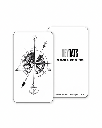 Traveler's Arrow - Semi Permanent Tattoos