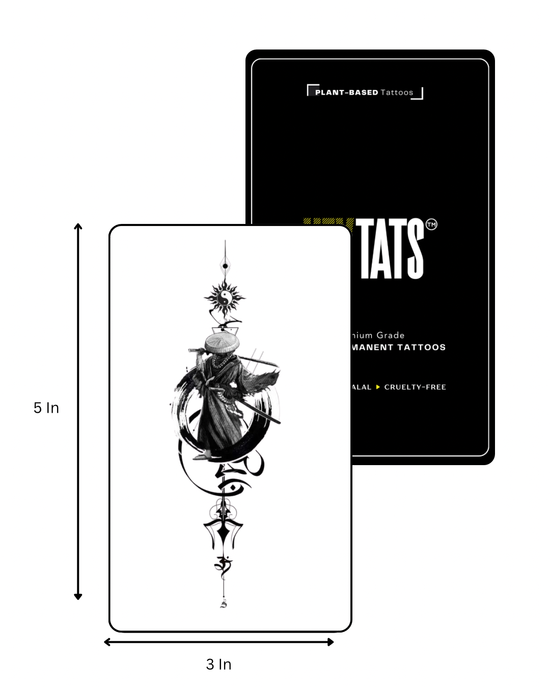 he Shadow Wing – Semi-Permanent Tattoo