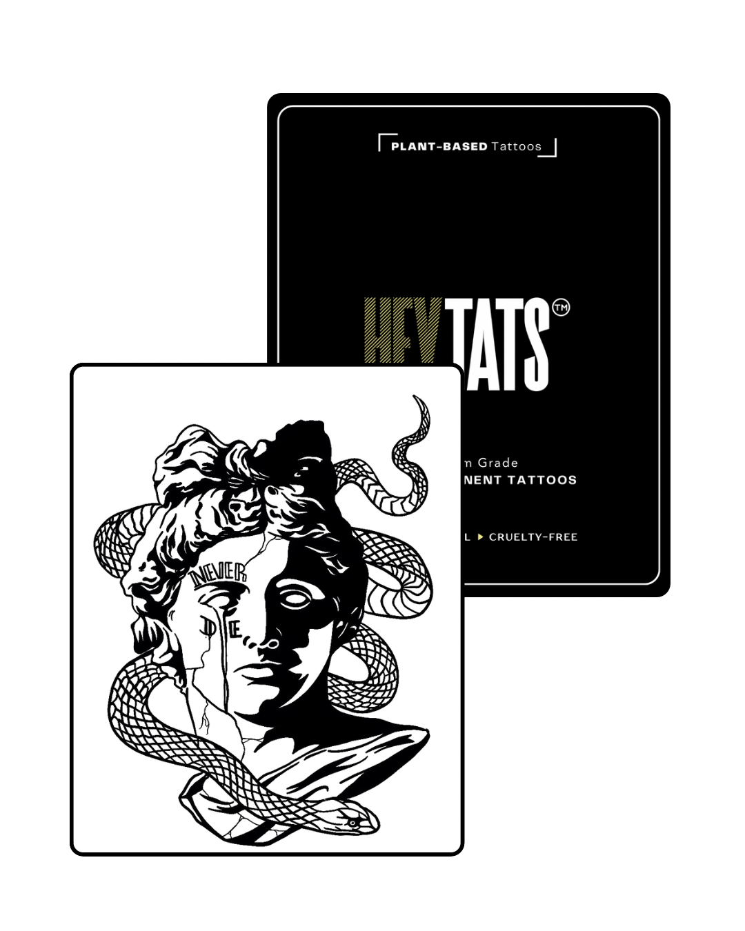 Medusa’s Oath  - Semi Permanent Tattoo