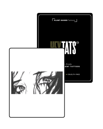 Crying Eyes — Semi-Permanent Tattoo