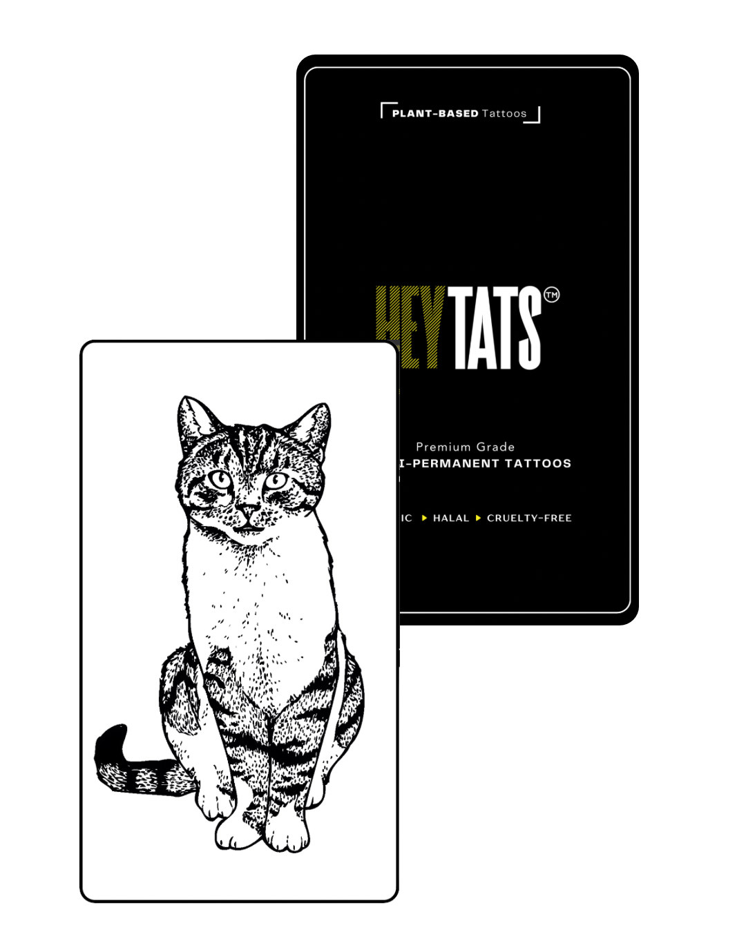 Street Cat Royalty - Semi Permanent Tattoo