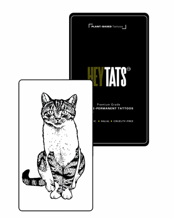 Street Cat Royalty - Semi Permanent Tattoo