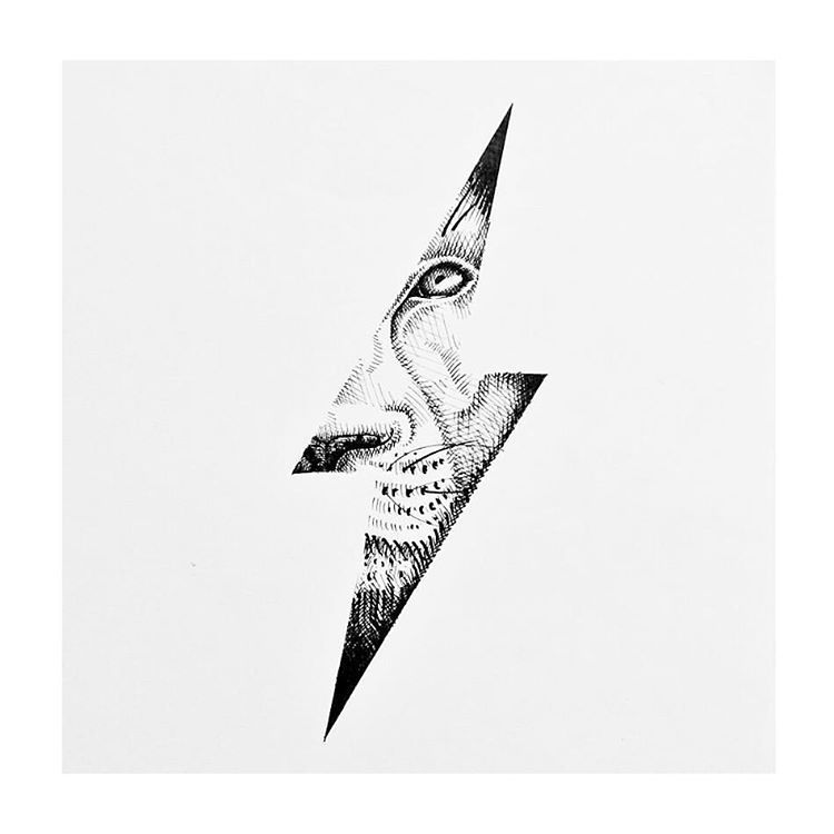 King's Stare - Semi Permanent Tattoos