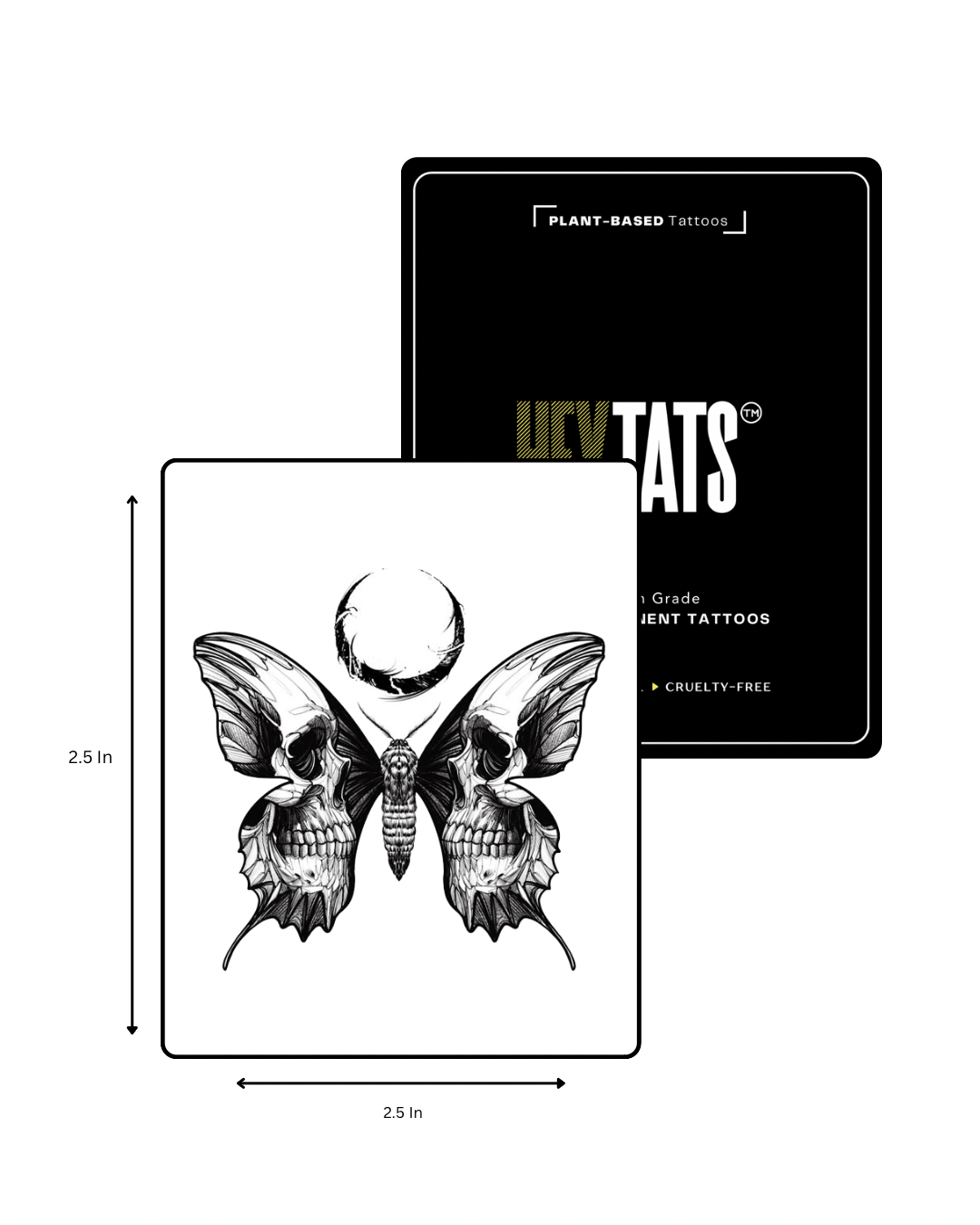 Death’s Flight - Semi Permanent Tattoo