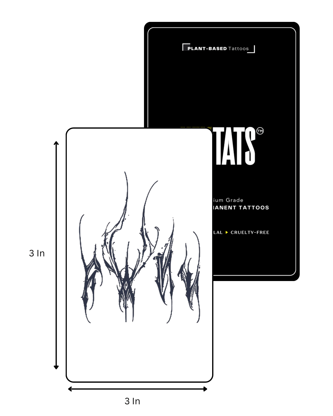 Shadow Script — Semi-Permanent Tattoo