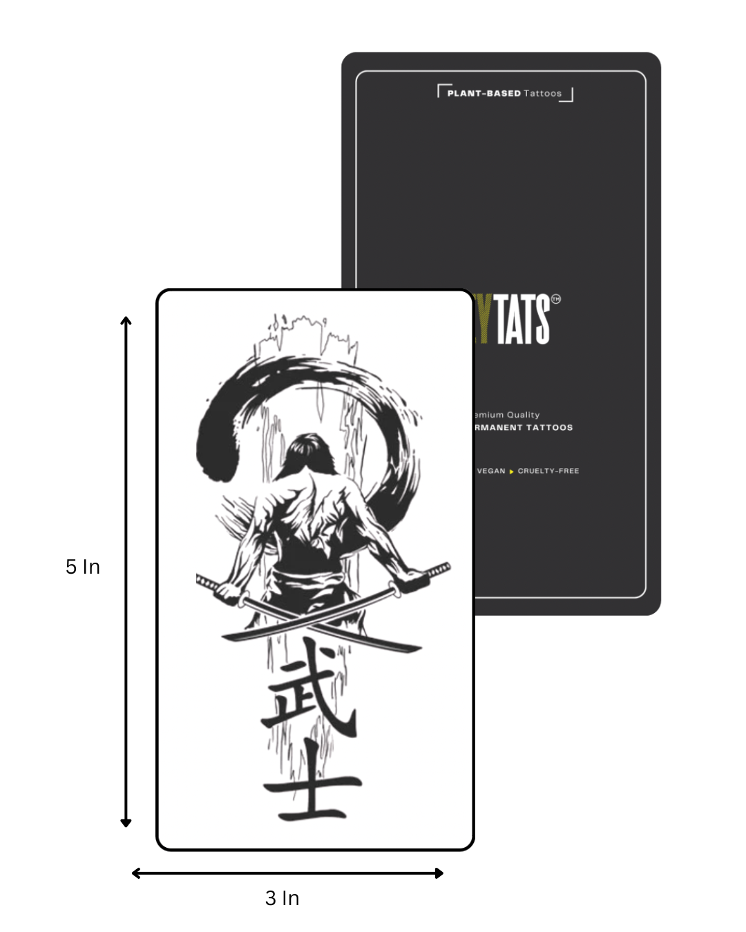 Fallen Saint — Semi-Permanent Tattoo