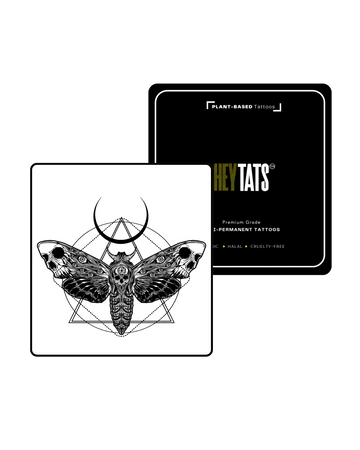 Deathmoth Sigil — Semi-Permanent Tattoo