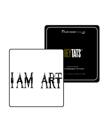 I Am Art — Semi-Permanent Tattoo