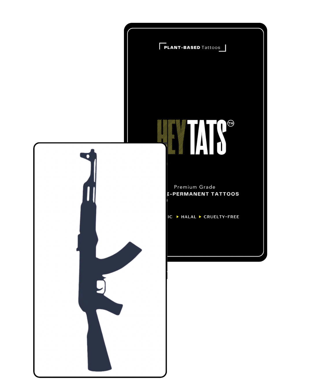 AK-47 — Semi-Permanent Tattoo