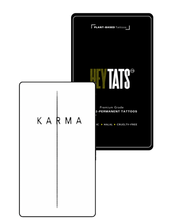 Karma: The Line — Semi-Permanent Tattoo