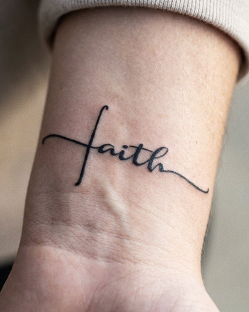 Faith — Semi-Permanent Tattoo