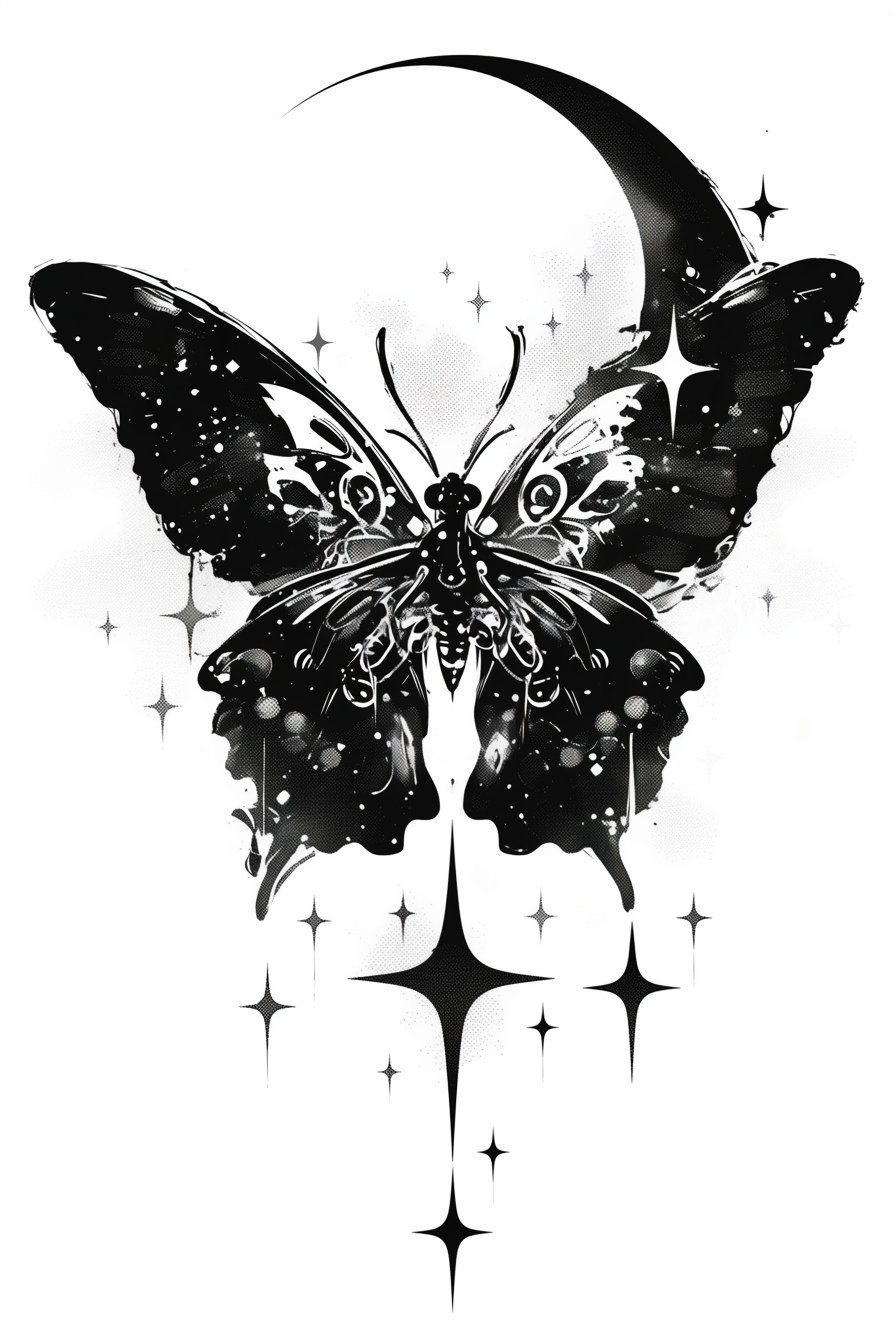 Fluttering Firefly - Semi Permanent Tattoos