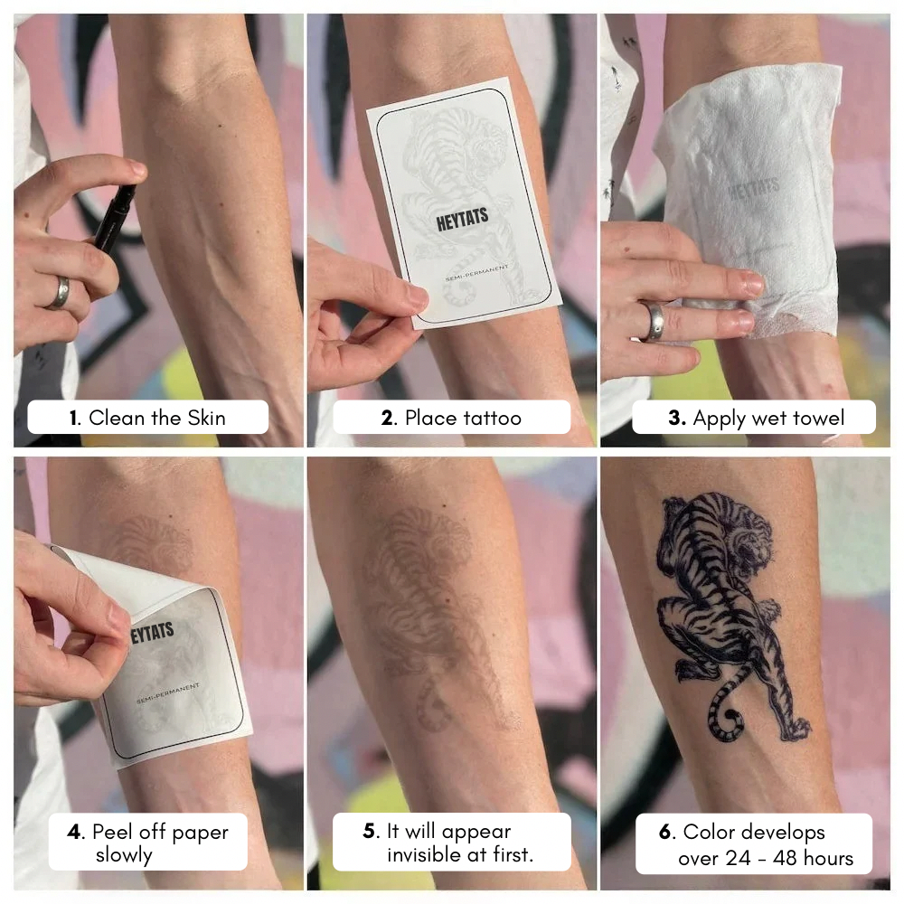 Innermost Words - Semi Permanent Tattoo