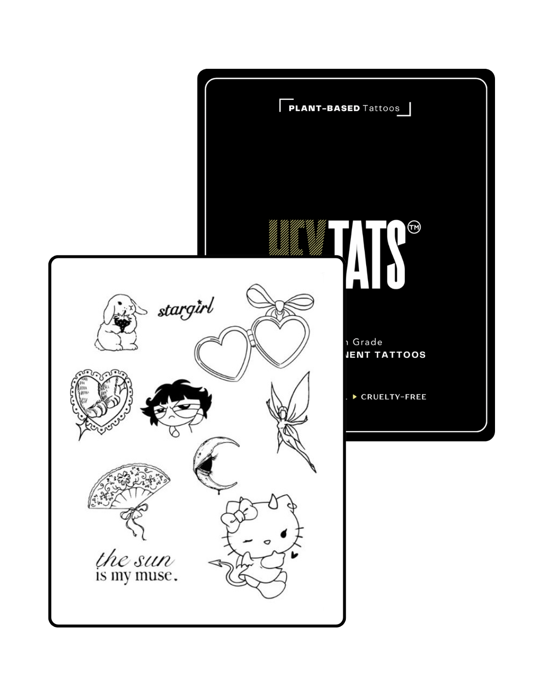 Stargirl Mischief Pack - Semi Permanent Tattoo