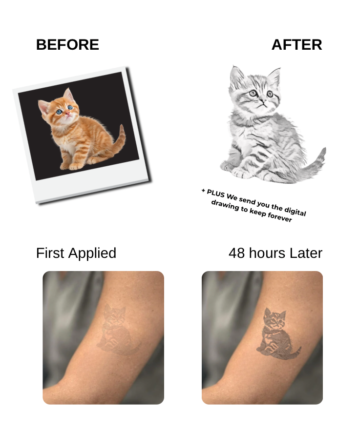 (NEW) InkPets™ – Custom Semi Permanent Tattoo