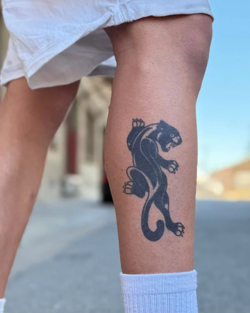 Panther: Rage Refined — Semi-Permanent Tattoo