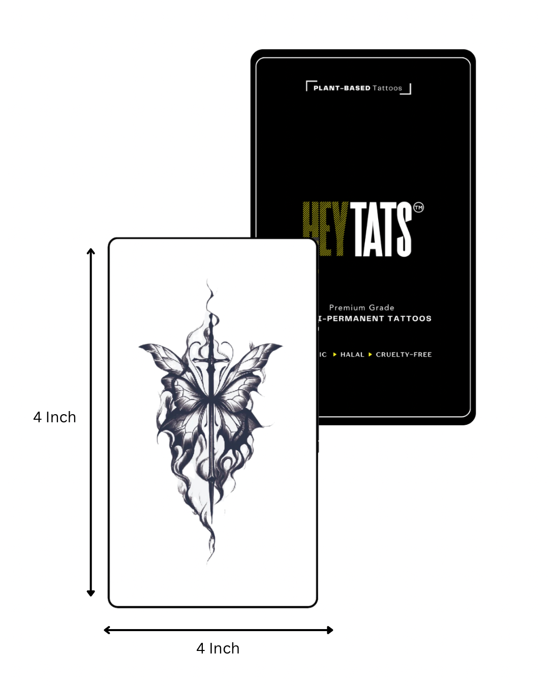 Seraphic Strike - Semi-Permanent Tattoo