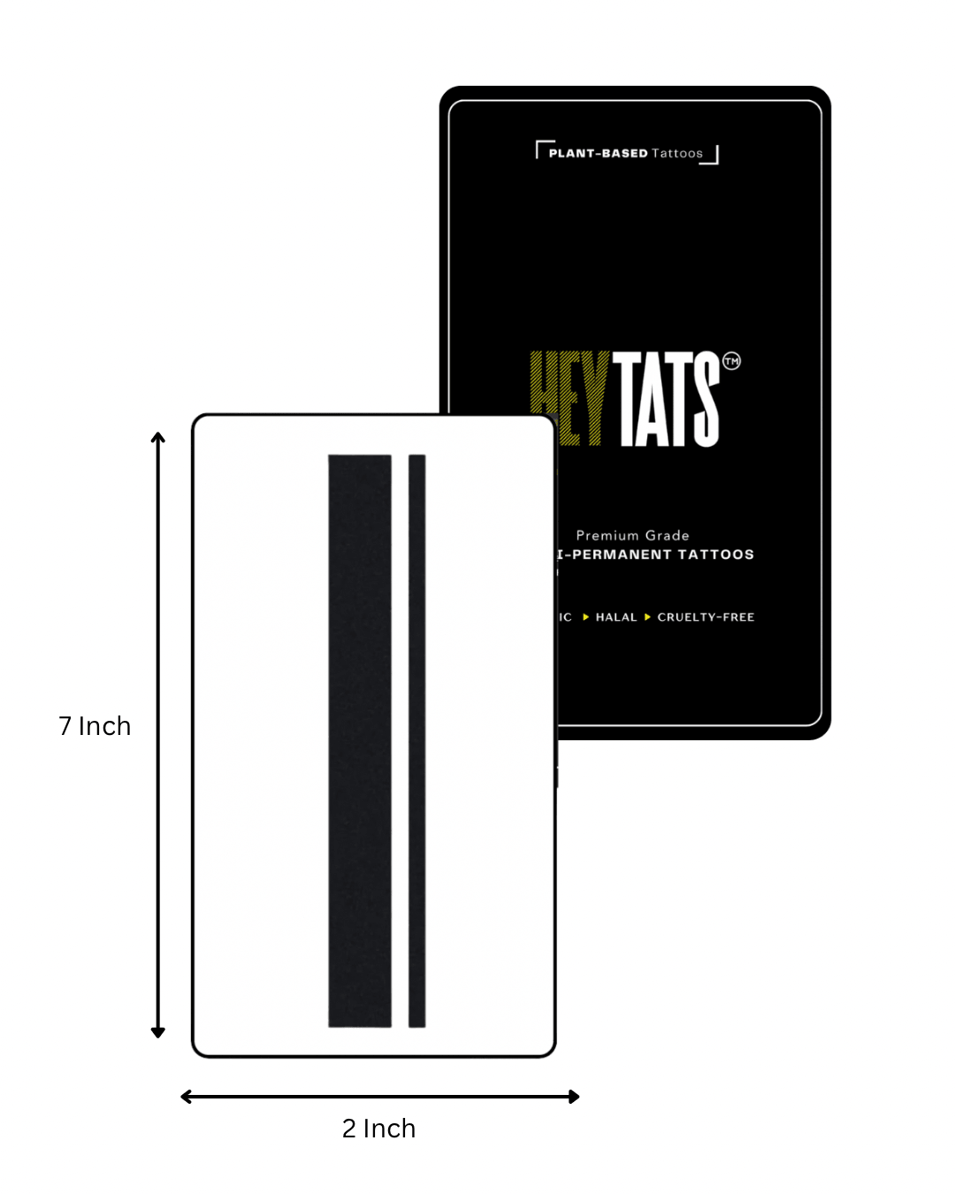 Dark Lines Armband — Semi-Permanent Tattoo