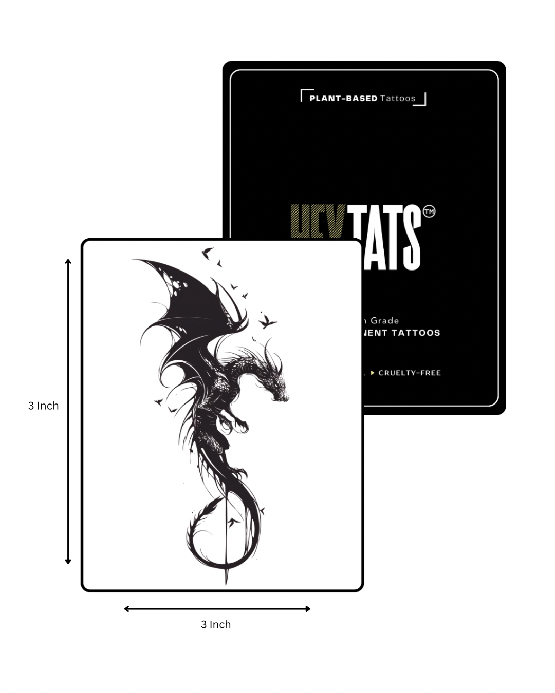 Drogon: Dragon Legacy — Semi-Permanent Tattoo