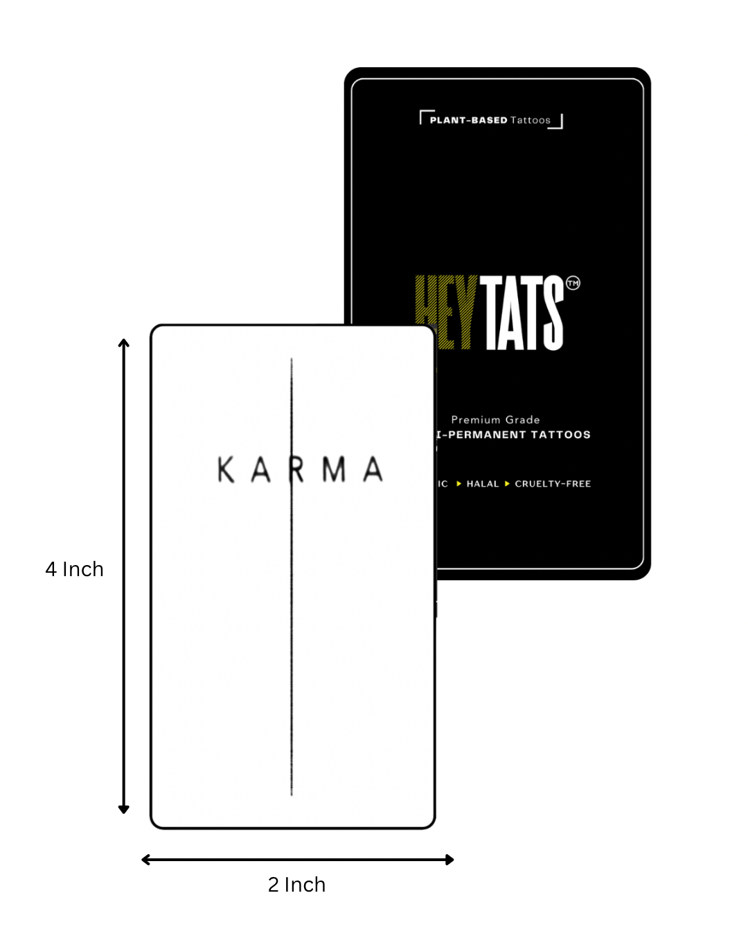 Karma: The Line — Semi-Permanent Tattoo