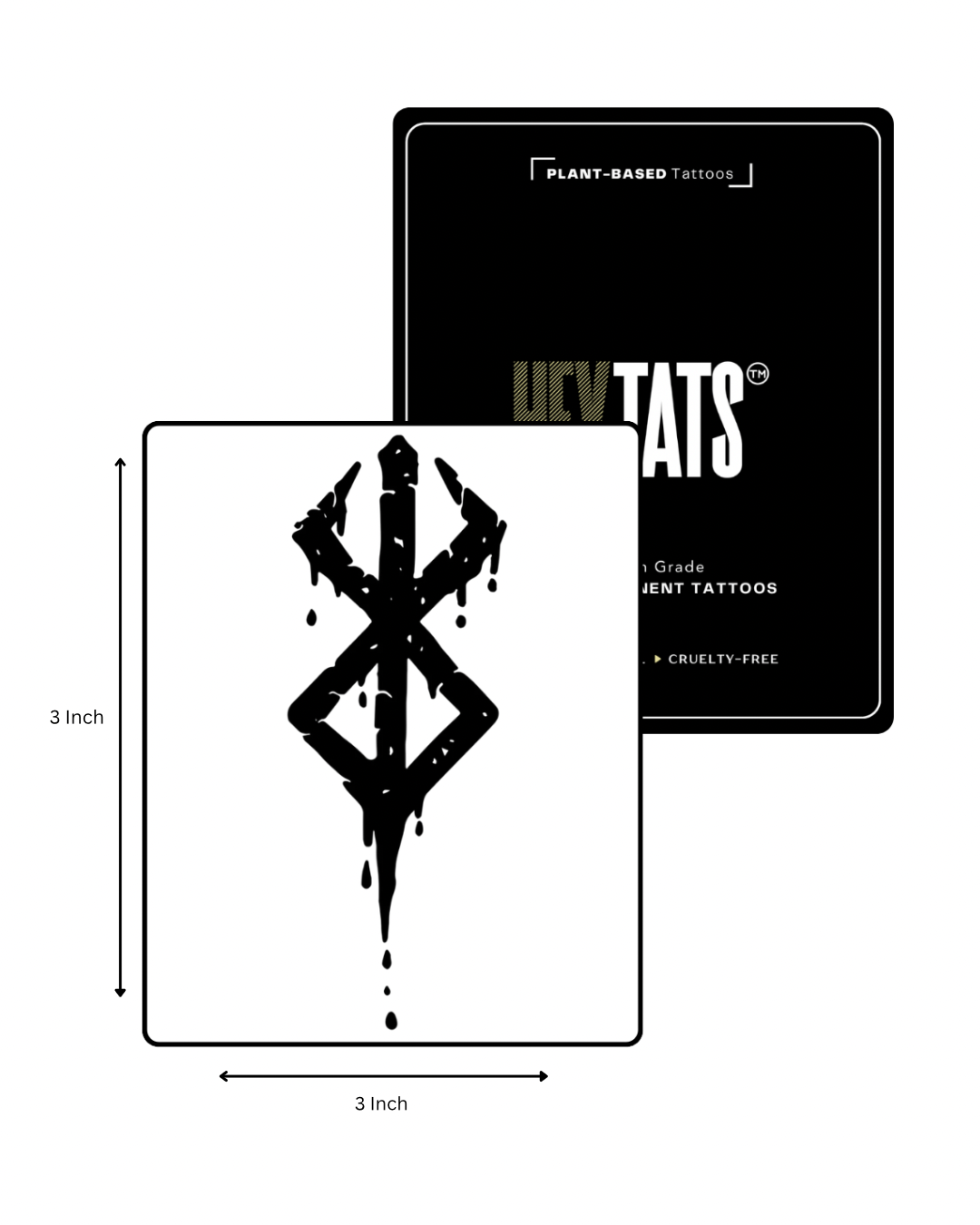 Berserk Brand of Sacrific - Semi Permanent Tattoo