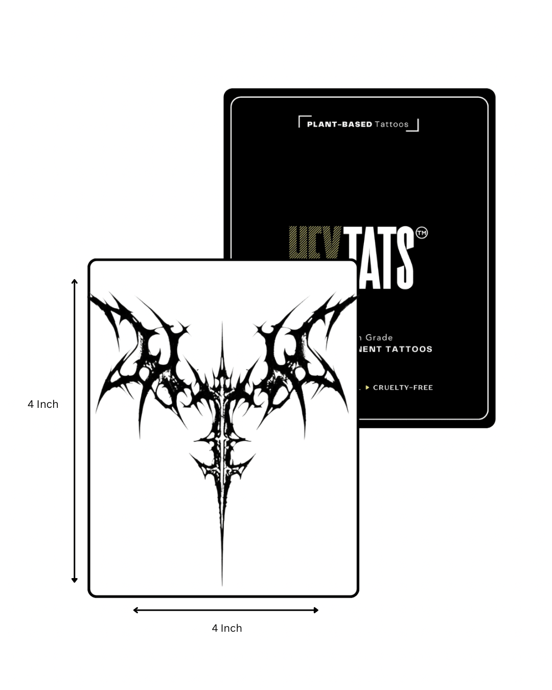 Demon Wings — Semi-Permanent Tattoo