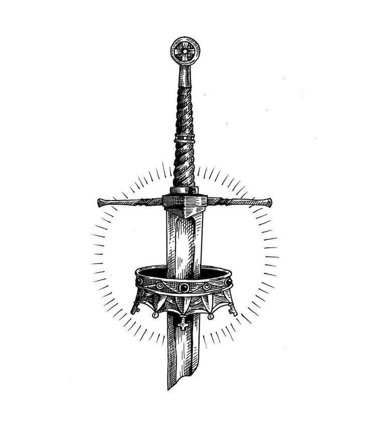 Shadow Blade - Semi Permanent Tattoo